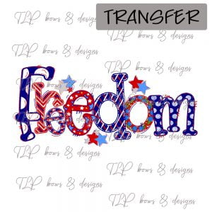 Freedom Patch Stars- Transfer