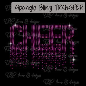 Cheer Scattered Pink-SPANGLE