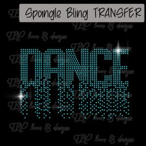 Dance Scattered Teal -SPANGLE
