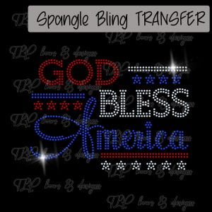 God Bless America -SPANGLE