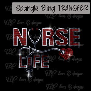 Nurse Life Red -SPANGLE-Adult only