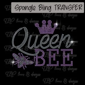 Queen Bee Metallic pink -SPANGLE