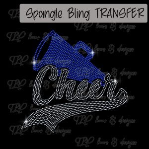 Cheer Megaphone Blue -SPANGLE