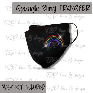 Rainbow FaceCover Transfer-SPANGLE