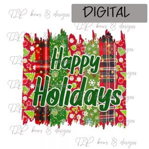 Blessed Christmas brush Sublimation-Print File