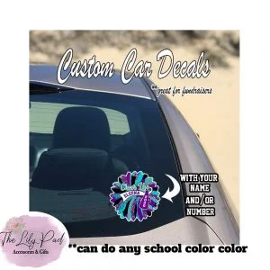 Custom Cheer Life-Full Color Decal Sticker