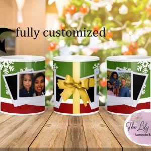 Holiday Custom Photos Ceramic Mug