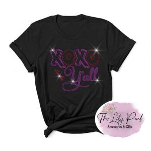 XOXO Y’all Spangle Bling Tee