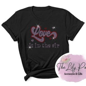 Love is in the Air Spangle Bling Tee