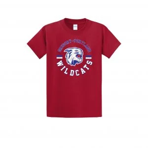 Distressed Wildcat Graphic Tee