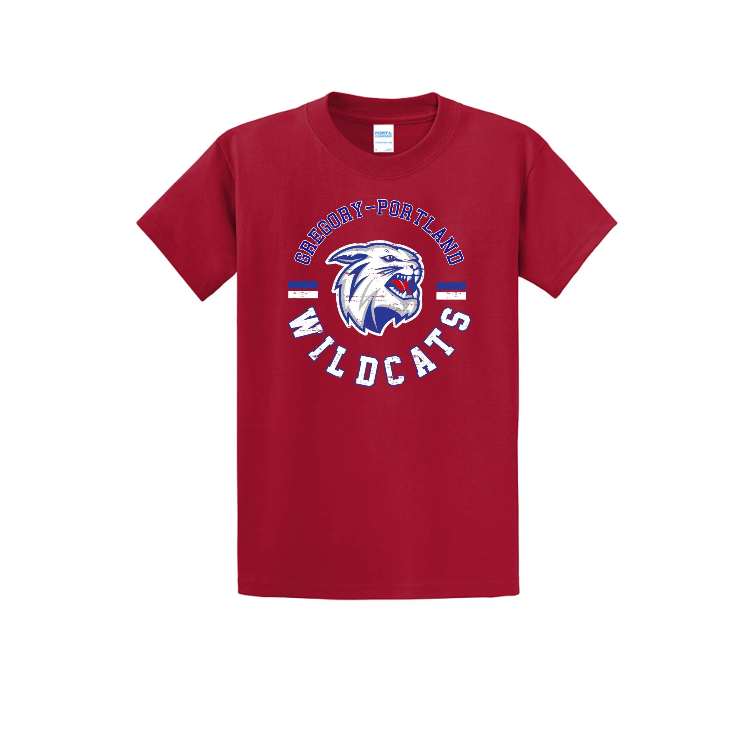 Distressed Wildcat Graphic Tee
