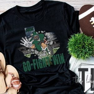 Greyhounds Football Breakout Graphic Tee