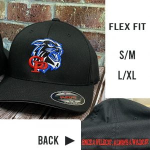 G-P Wildcat Embroidered FlexFit Hat-ONLY S/M LEFT