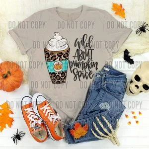 Wild About Pumpkin Spice DTF Transfer