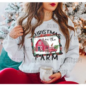 Christmas on the Farm Scene