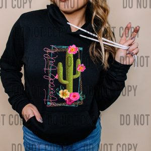 Stand Tall Cactus DTF Transfer