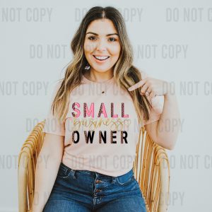Small Business Owner DTF Transfer