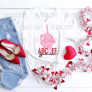 ABCDEF You Graphic Shirt