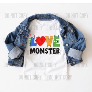Love Monster DTF Transfer