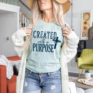 Created with Purpose DTF transfer