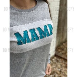 MAMA Faux Chenille DTF transfer-Choose your color