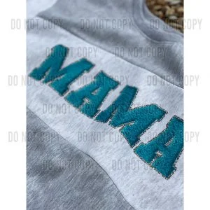 MAMA Faux Chenille DTF transfer-Choose your color
