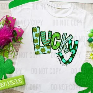 Lucky St. Patty’s Day DTF transfer
