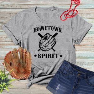 Hometown Spirit Baseball DTF Transfer
