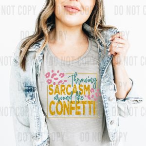 Throwing Sarcasm Around DTF Transfer