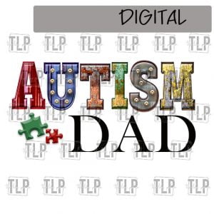 Autism Dad Marquee Puzzle File