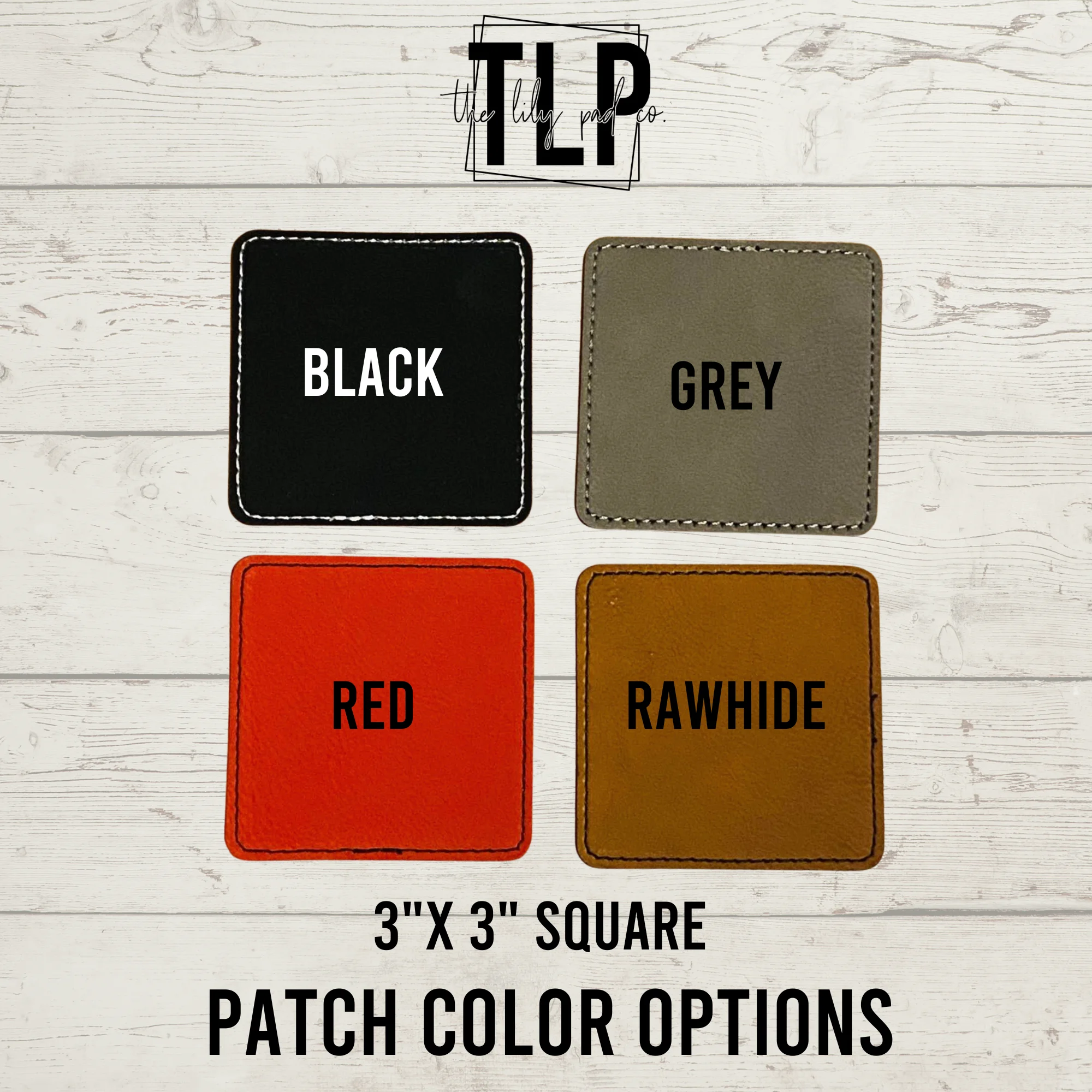 Christmas Holiday Leatherette Patch - Image 3