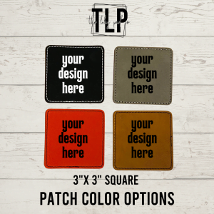 Custom Design Leatherette Patch