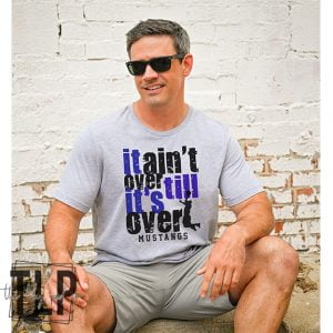 It Ain’t Over till it is Over Basketball Graphic TShirt