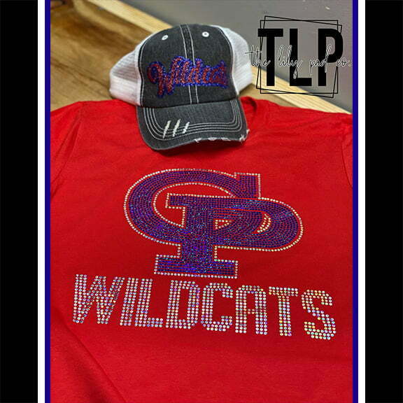 GP Wildcats Bling Spirit Shirt-Hat