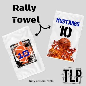 Custom Basketball-Gym-Rally Hand Towel