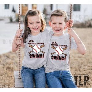 Hey Brother Brother Swing Graphic Tee