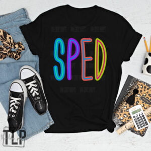 Back to School Bright SPED Graphic Tee