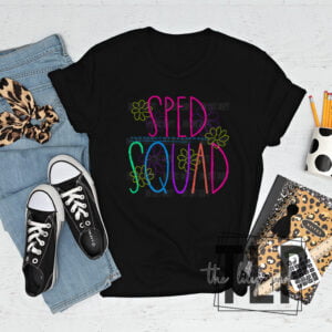 Sped Squad Floral Bright – DTF Transfers