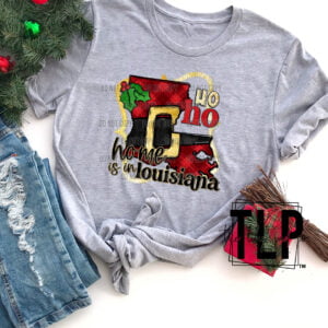 HoHo Home is in Your State Christmas Graphic Top