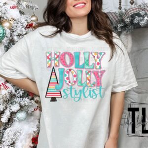 Holly Jolly Stylist DTF