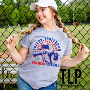 GP Wildcat Baseball-Softball Graphic Top or Sweatshirt