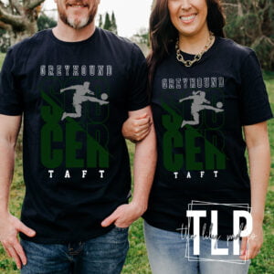 Taft Greyhound Soccer Graphic Top or Sweatshirt
