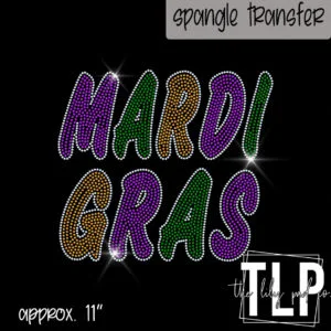 Mardi Gras Italic Multi -SPANGLE