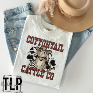 Cottontail Cattle Co DTF Transfer
