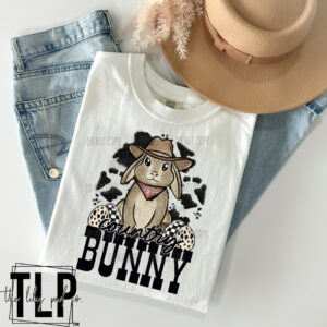Country Bunny DTF Transfer