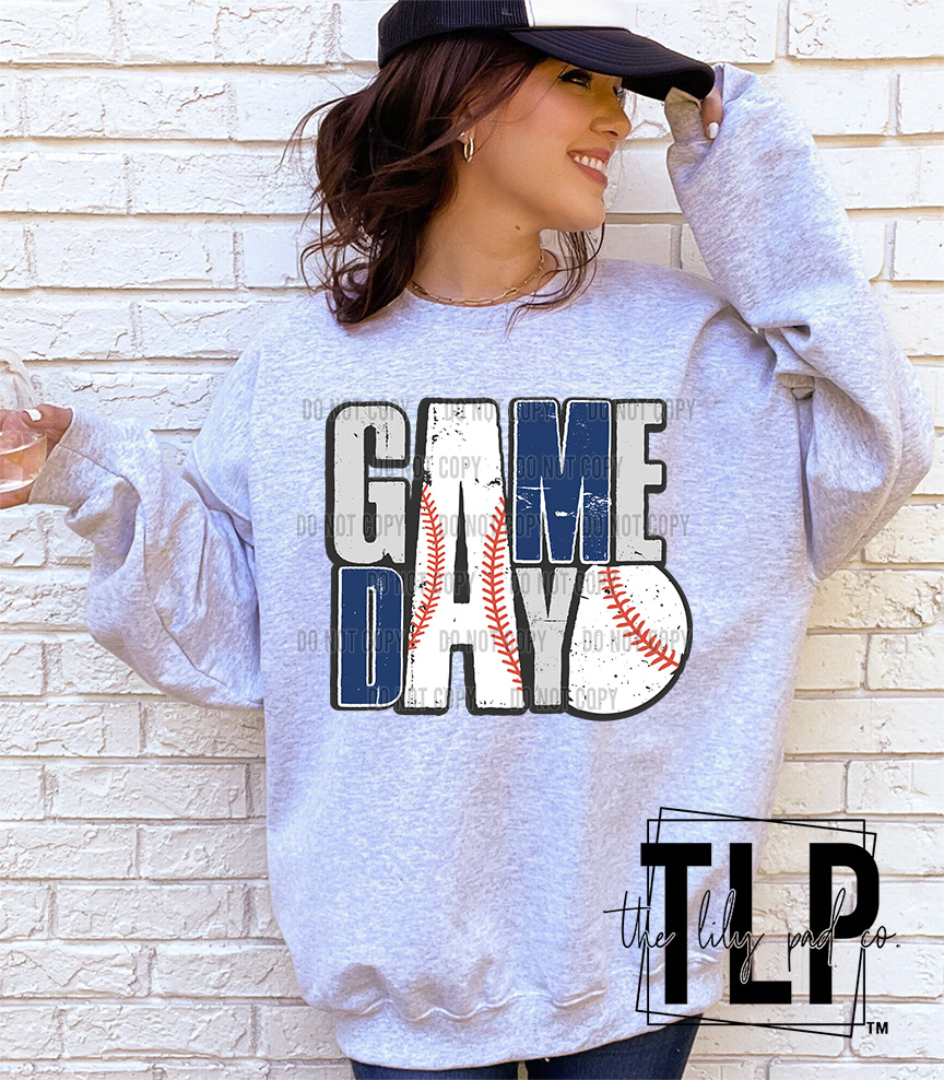 Game Day Baseball Softball Large DTF transfer - Image 11