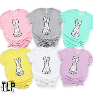Dottie Bunny Easter Spring Graphic Top