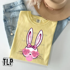 Cool Bunny Bubble Gum Graphic Top
