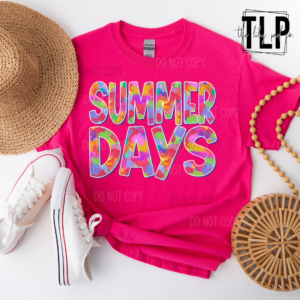 Summer Days Retail Graphic Top