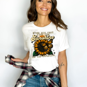 Be The Sunshine Graphic Top